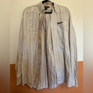 Cowboy Up men’s button down large